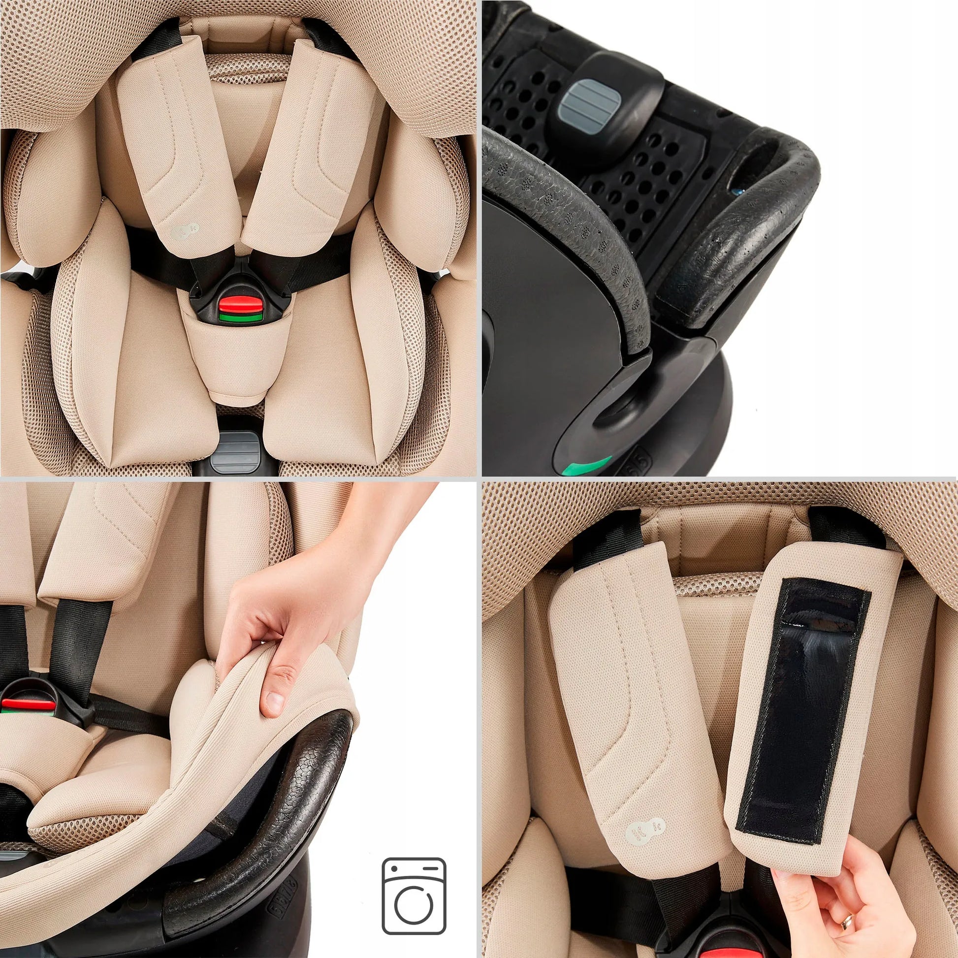 Automobilinė kėdutė su pasukimo funkcija 40-150 cm 0-36 kg ISOFIX Kinderkraft XPEDITION 3