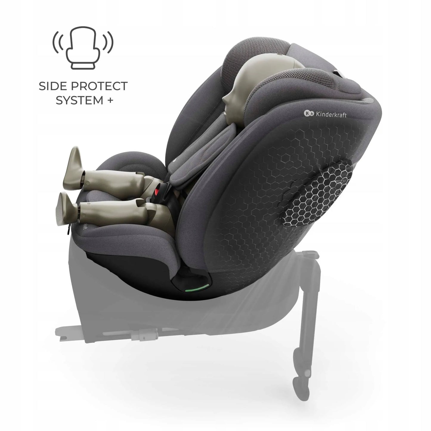 Automobilinė kėdutė sukamoji Kinderkraft ENDURA i-Size 40–150 cm 0-36 kg ISOFIX