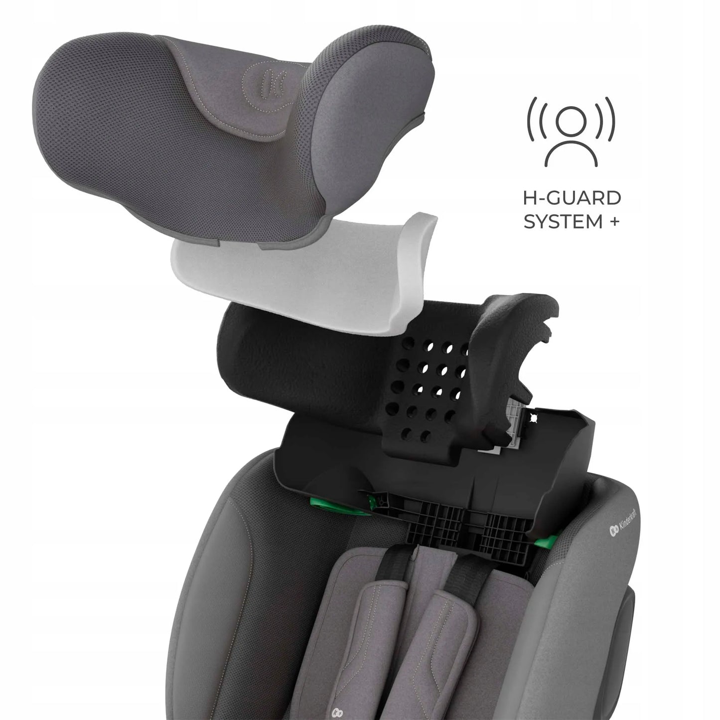 Automobilinė kėdutė sukamoji Kinderkraft ENDURA i-Size 40–150 cm 0-36 kg ISOFIX