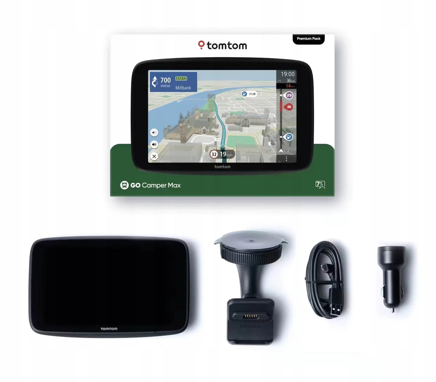 Automobilinė navigacija TOMTOM GO Camper Max 700