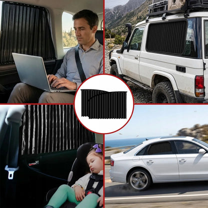 Automobilinė užuolaidėlė nuo saulės, skėtis nuo saulės, galiniam langui [2 vnt.]