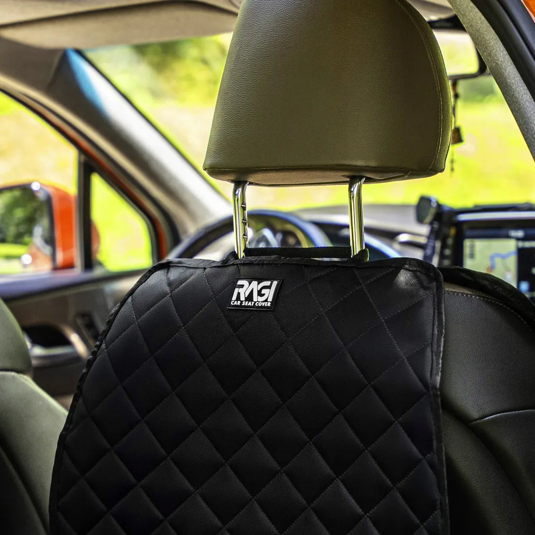 Automobilinės kėdutės apsauginis kilimėlis ir sėdynės užvalkalas 2 viename, ISOFIX