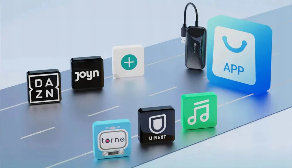 Automobilinis adapteris Ottocast Play2Video Ultra CarPlay Android Auto