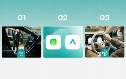 Automobilinis adapteris Ottocast Play2Video Ultra CarPlay Android Auto