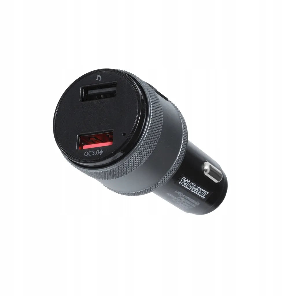 Automobilinis FM MP3 siųstuvas su "Bluetooth", USB, LCD ekranu ART FM-57 QC3.0