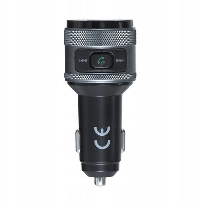 Automobilinis FM MP3 siųstuvas su "Bluetooth", USB, LCD ekranu ART FM-57 QC3.0