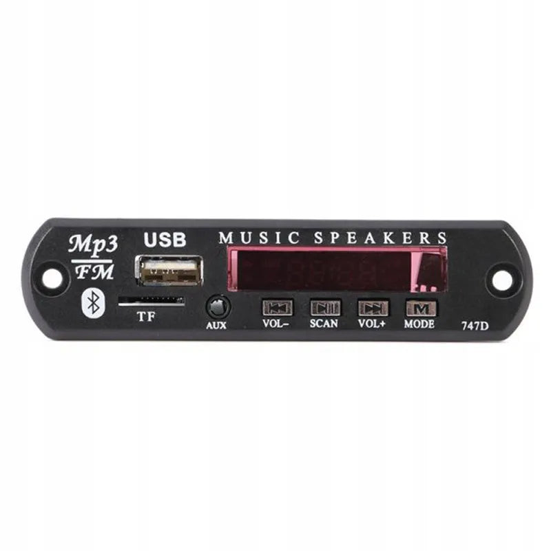 Automobilinis FM siųstuvas Bluetooth modulis MP3 grotuvas AUX USB su nuotolinio valdymo pulteliu