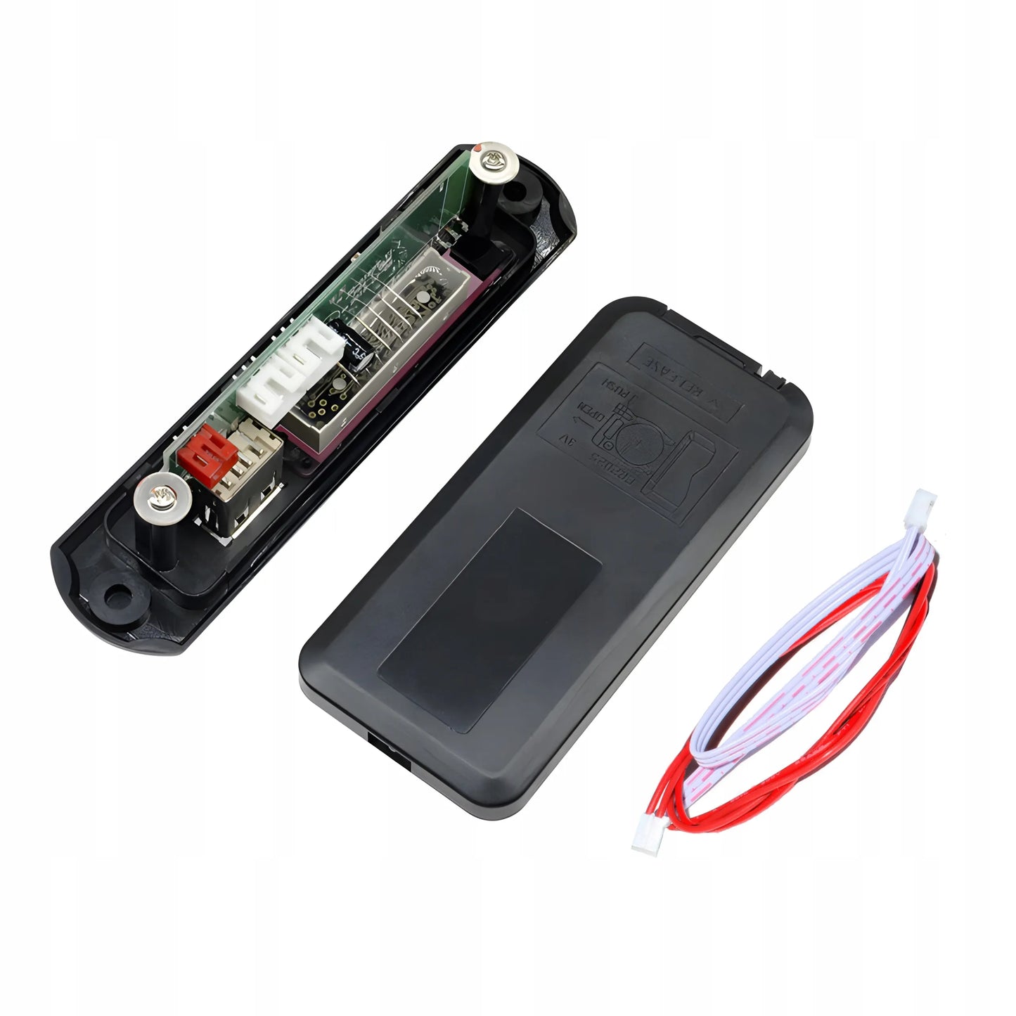 Automobilinis FM siųstuvas Bluetooth modulis MP3 grotuvas AUX USB su nuotolinio valdymo pulteliu
