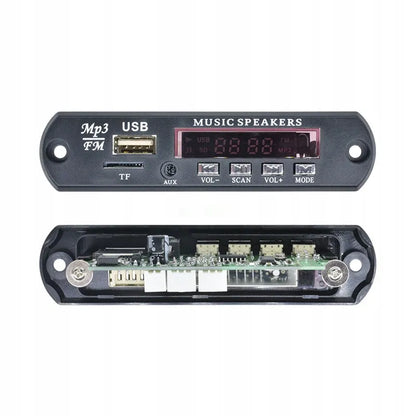 Automobilinis FM siųstuvas Bluetooth modulis MP3 grotuvas AUX USB su nuotolinio valdymo pulteliu