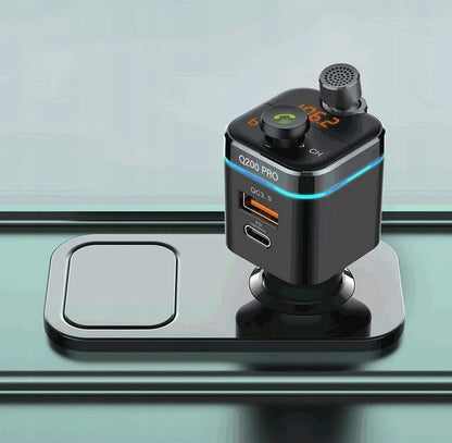 Automobilinis FM siųstuvas Feegar Q200 Pro