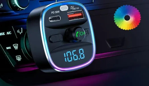 Automobilinis FM siųstuvas Lencent T25M