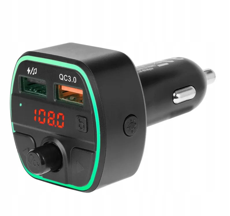 Automobilinis FM siųstuvas su „Bluetooth“ funkcija URZ0478 PEIYING