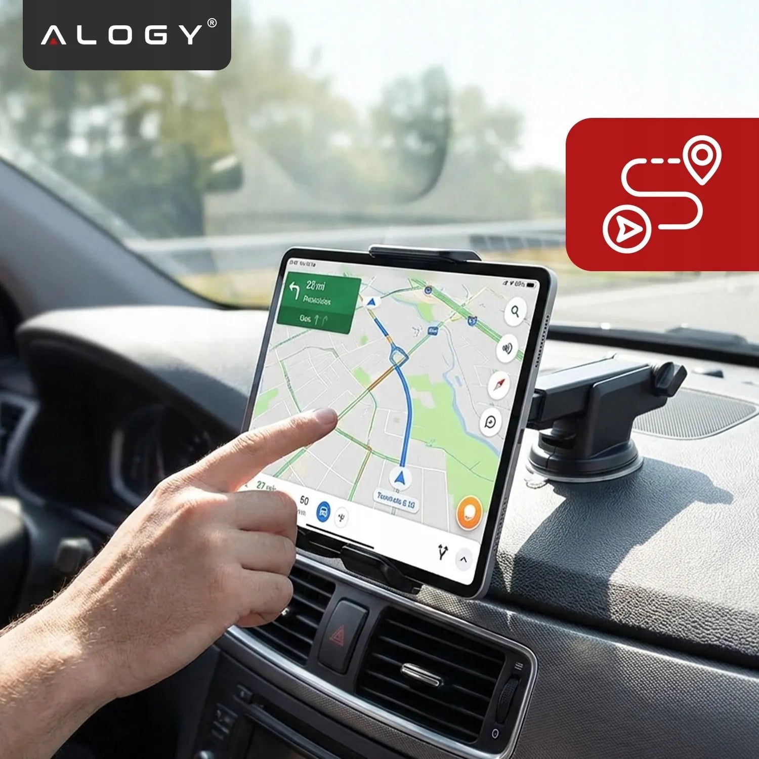 Automobilinis laikiklis telefonui ir planšetei ant stiklo arba prietaisų skydelio, reguliuojamas, besisukantis, tvirtas
