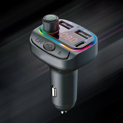 Automobilinis MP3 grotuvas „Bluetooth“ su greituoju USB įkrovikliu