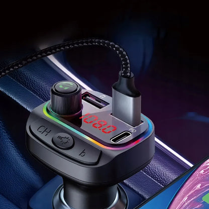 Automobilinis MP3 grotuvas „Bluetooth“ su greituoju USB įkrovikliu