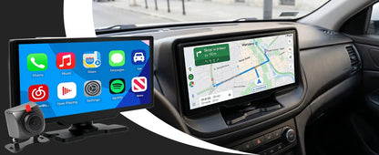 Automobilinis radijas RETOO ER1078, 10.26 colių ekranas, Android Auto, Apple CarPlay