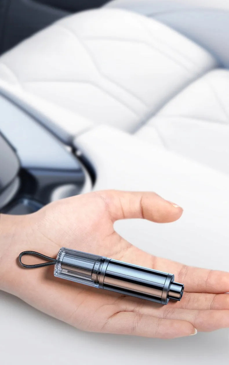 Automobilinis saugos plaktukas langams daužyti ir saugos diržams pjauti - raktų pakabukas