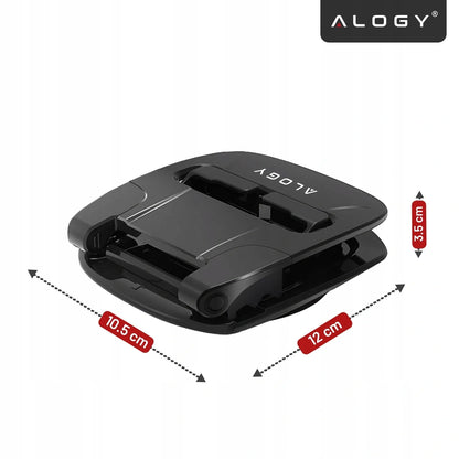 Automobilinis telefono laikiklis Alogy DriveMount™ - ant prietaisų skydelio, sukamasis 360°
