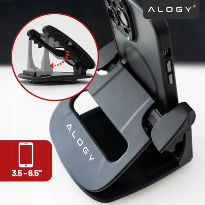 Automobilinis telefono laikiklis Alogy DriveMount™ - ant prietaisų skydelio, sukamasis 360°