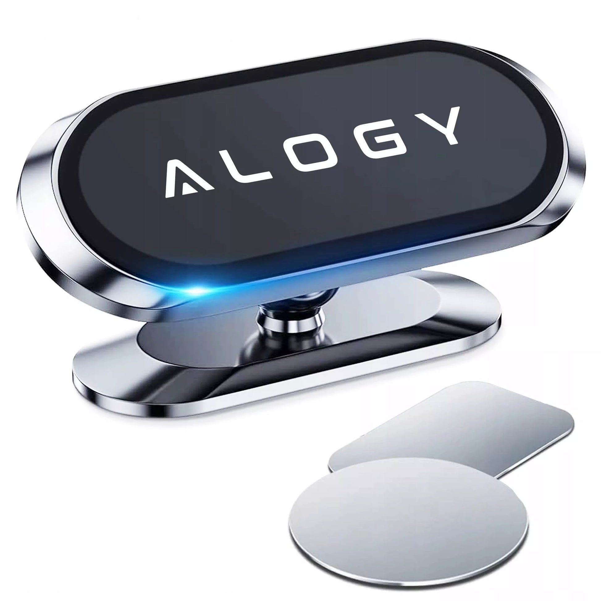 Automobilinis telefono laikiklis ant prietaisų skydelio Alogy stiprus magnetinis laikiklis