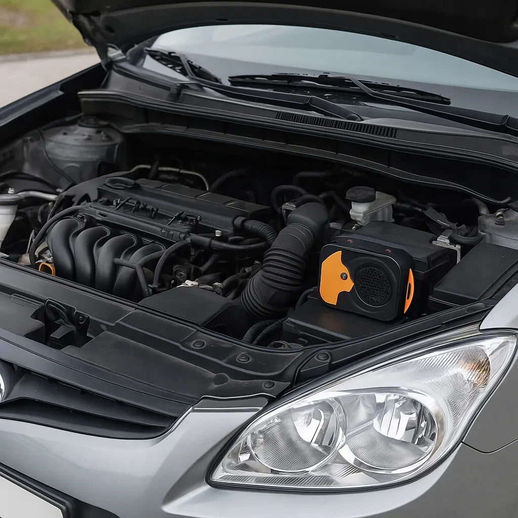 Automobilinis ultragarsinis graužikų atbaidytuvas, pelėms, žiurkėms ir kiaunėms, LED, 12 V