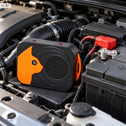 Automobilinis ultragarsinis graužikų atbaidytuvas, pelėms, žiurkėms ir kiaunėms, LED, 12 V