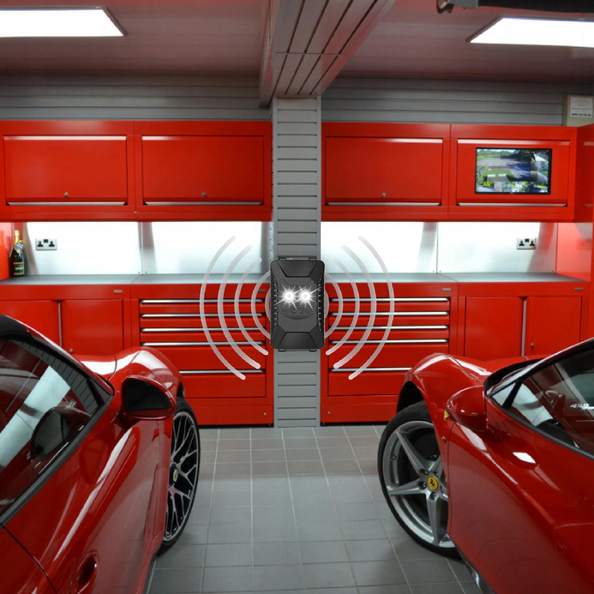 Automobilinis ultragarsinis kiaunių ir graužikų atbaidytuvas, 5–12 V