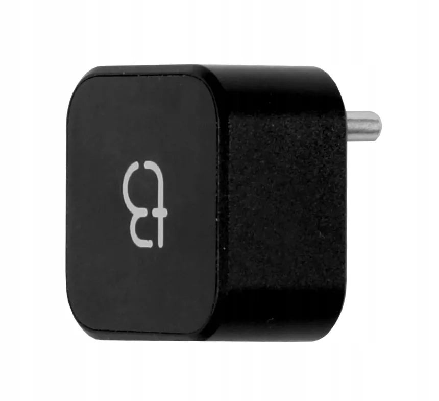 Automobilinis USB-C adapteris "Apple CarPlay" ir "Android Auto" TB CUBE, juodas
