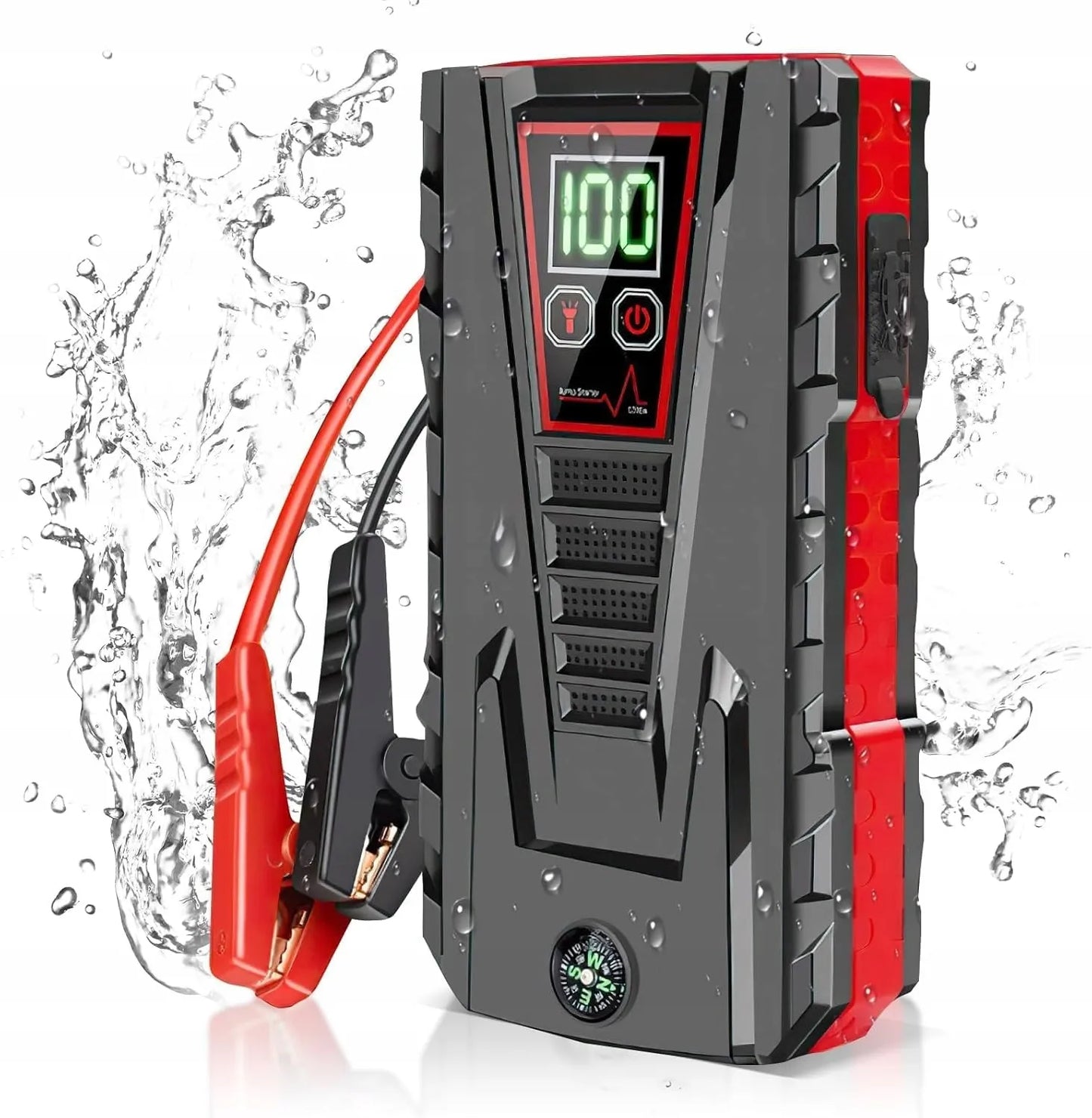 Automobilinis užvedimo įrenginys „Jump Starter“ 99800mAh, 12V 600A power bankas