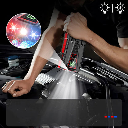 Automobilinis užvedimo įrenginys „Jump Starter“ 99800mAh, 12V 600A power bankas