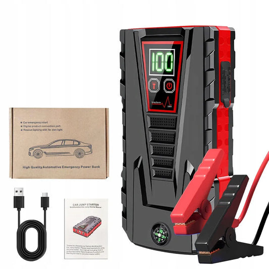 Automobilinis užvedimo įrenginys „Jump Starter“ 99800mAh, 12V 600A power bankas