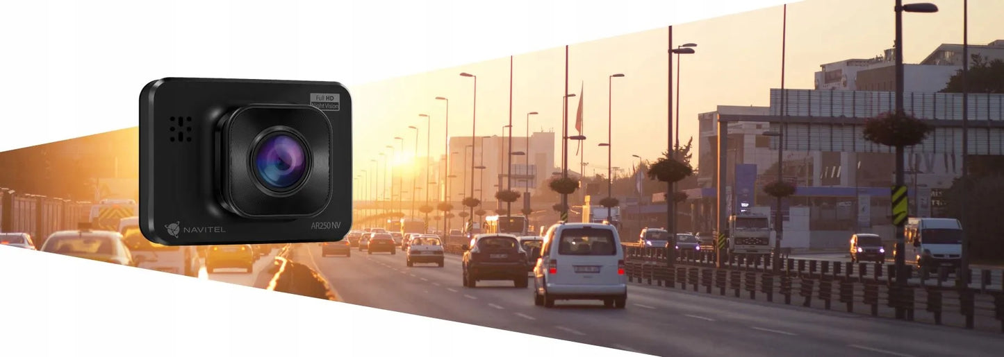 Automobilinis vaizdo registratorius Navitel DVR AR 250 NV FullHD
