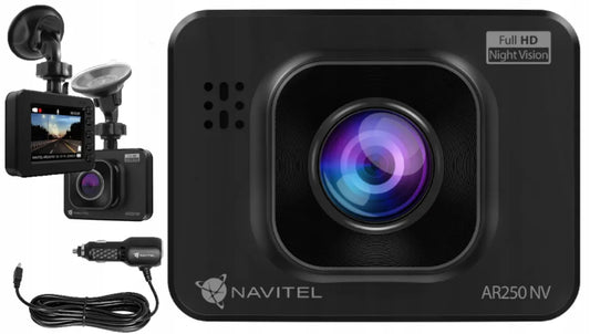 Automobilinis vaizdo registratorius Navitel DVR AR 250 NV FullHD