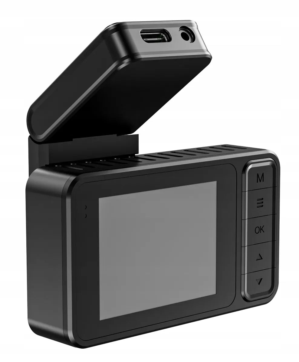 Automobilinis vaizdo registratorius NAVITEL R480 2K DUAL, magnetinis laikiklis, SONY jutiklis