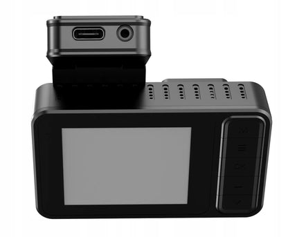 Automobilinis vaizdo registratorius NAVITEL R480 2K DUAL, magnetinis laikiklis, SONY jutiklis