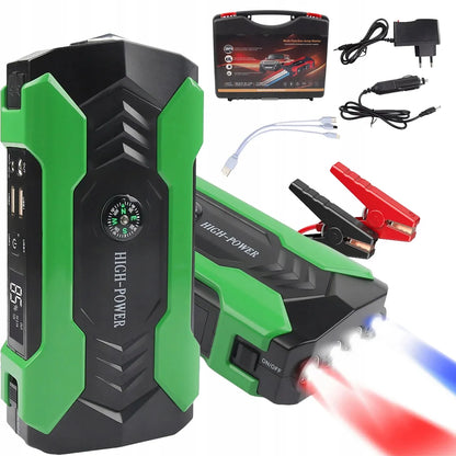 Automobilio avarinio užvedimo įrenginys Booster 99800mAh 12V