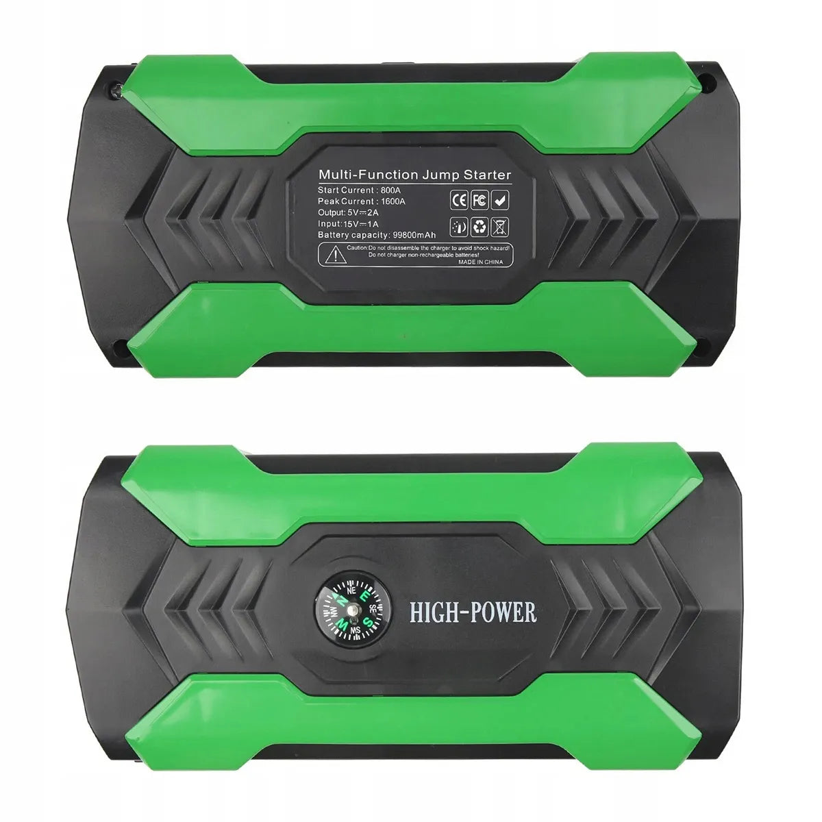 Automobilio avarinio užvedimo įrenginys Booster 99800mAh 12V