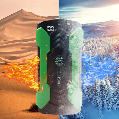 Automobilio avarinio užvedimo įrenginys Booster 99800mAh 12V