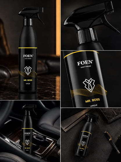 Automobilio ir namų kvapas FOEN MR. BOSS UNIQUE, 2 × 450 ml