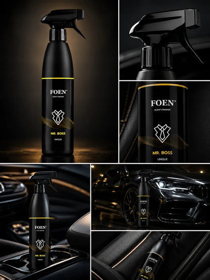 Automobilio ir namų kvapas FOEN MR. BOSS UNIQUE, 2 × 450 ml