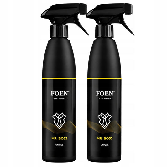 Automobilio ir namų kvapas FOEN MR. BOSS UNIQUE, 2 × 450 ml