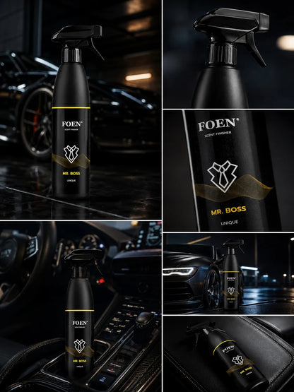 Automobilio ir namų kvapas FOEN MR. BOSS UNIQUE, 2 × 450 ml