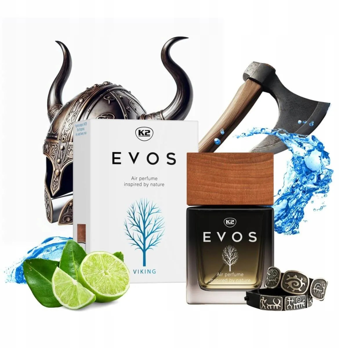Automobilio kvapas „K2 EVOS VIKING“, 50 ml, V055