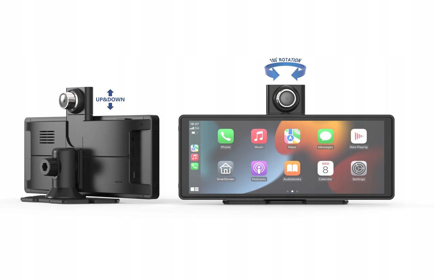 Automobilio multimedijos grotuvas X10 su 10.3 colio ekranu, Apple CarPlay ir Android Auto