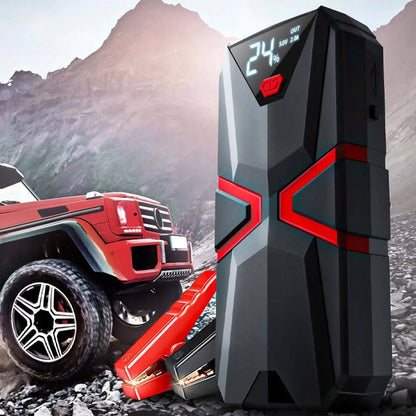 Automobilio užvedimo įrenginys 8000 mAh automobilinis išorinis akumuliatorius