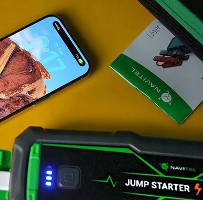 Automobilio užvedimo įrenginys NAVITEL JS4000, 24 000 mAh