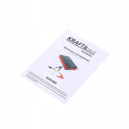 Automobilių paleidiklis Kraft&Dele KD5490 800A 10000 mAh išorinė baterija