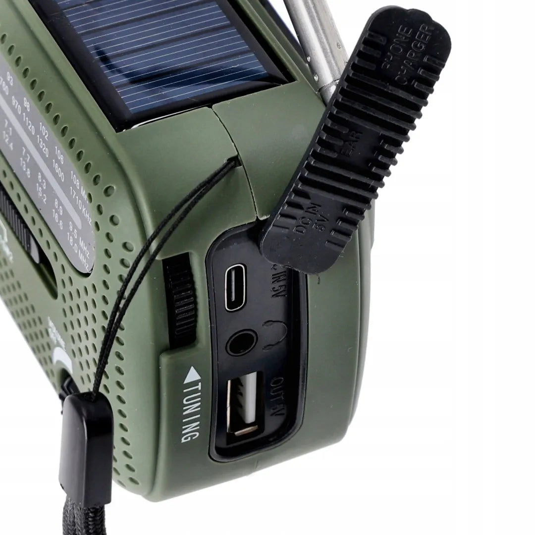 Avarinis radijas Fosco SW1/SW2/FM/AM