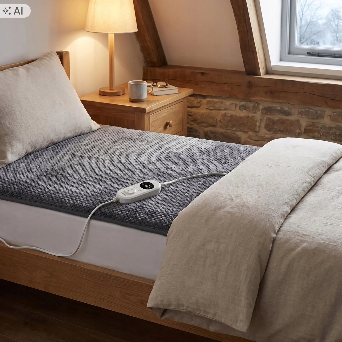 avenido AV 7446 elektrinis šildomasis paklotas, 150 × 100 cm, 8 šildymo lygiai, laikmatis, flisas