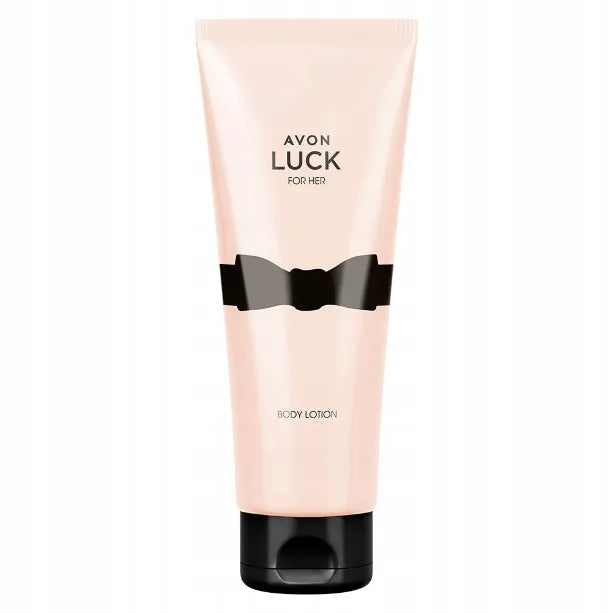 AVON moteriškas rinkinys LUCK 2 viename: parfumuotasis vanduo 50 ml ir kūno balzamas 125 ml